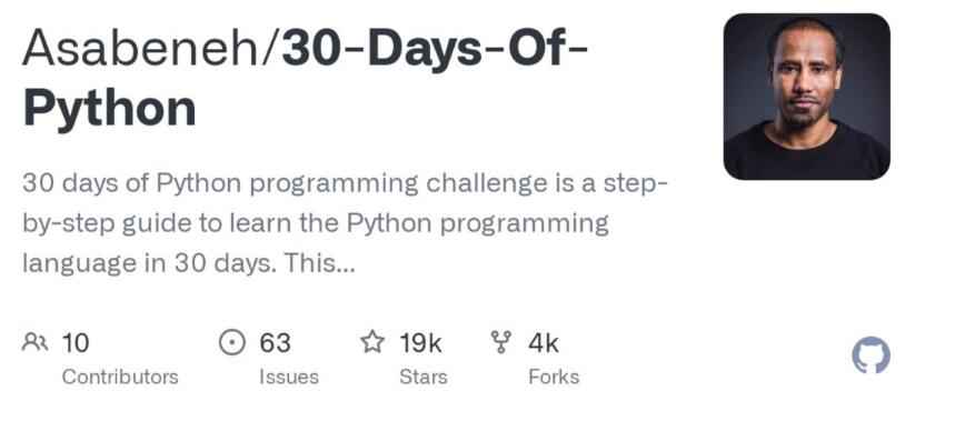 想要學好 Python，這些 Github 倉庫你值得好好學習！ 圖3
